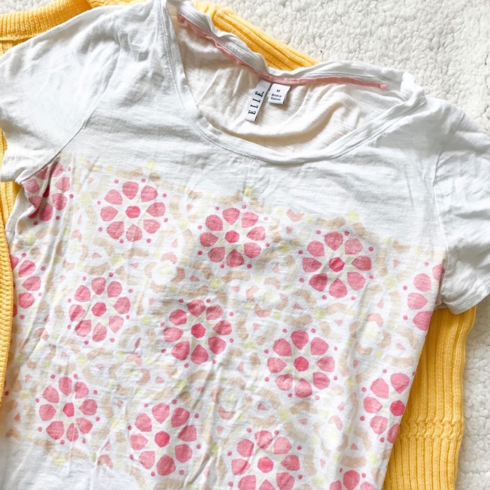 Soft Elle Watercolor Shirt (Reserved)